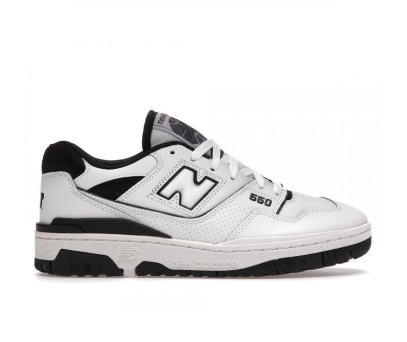 NB 550 BLACK/WHITE