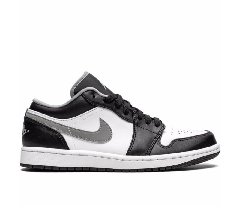 AIR JORDAN 1 LOW BLACK/PARTICLE GREY